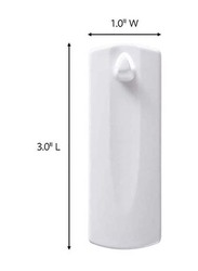 3M 2-Piece Command 4lb Capacity Sawtooth Hangers with 4 Strips, 7 x 3 x 1 inch, White