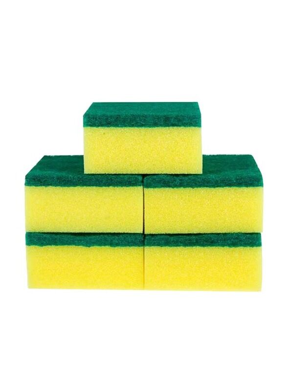 

Generic Dishwashing Sponge Set, 10 Pieces, Yellow/Green