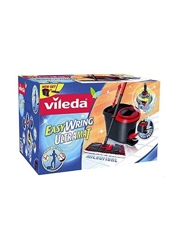 Vileda Easy Wring & Clean Roto Mop Set, Multicolour