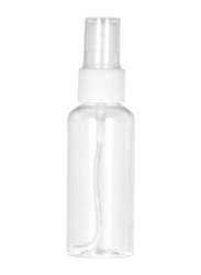 Mini Travel Empty Spray Bottle, 50ml, Clear/White