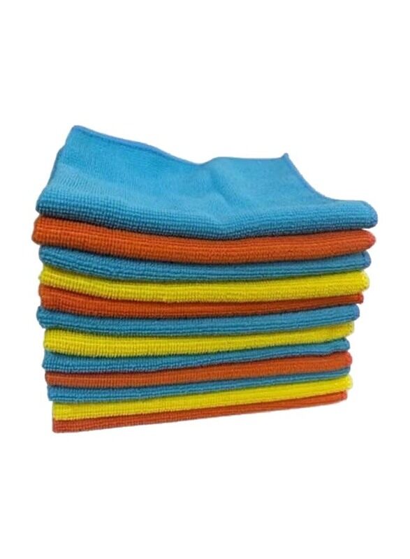 

Generic Microfiber Multi Purposes Towels, 12 Pieces, Multicolour