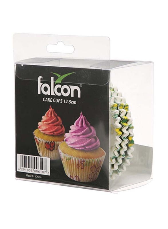 Falcon 12.5cm Cake Cup Cases, White