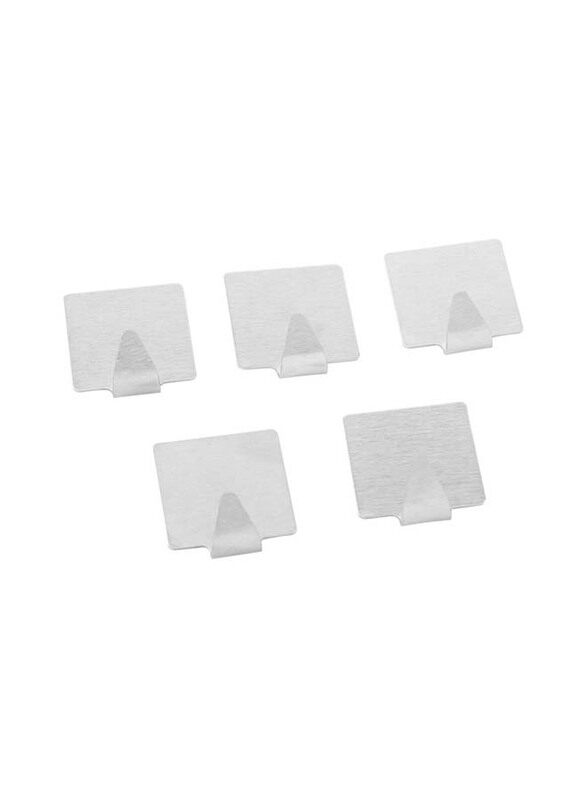 

Homebox Portable Self Adhesive Hook Set, 5 Pieces, 16 x 12cm, Assorted
