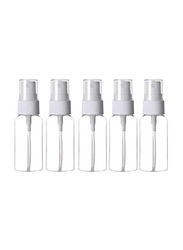 Refillable Empty Spray Bottles, 5 Pieces, Clear