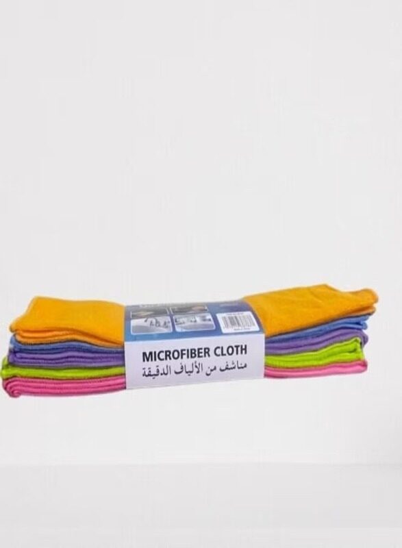 

Generic 10-Piece Microfiber Cleaning Cloth Set Multicolor