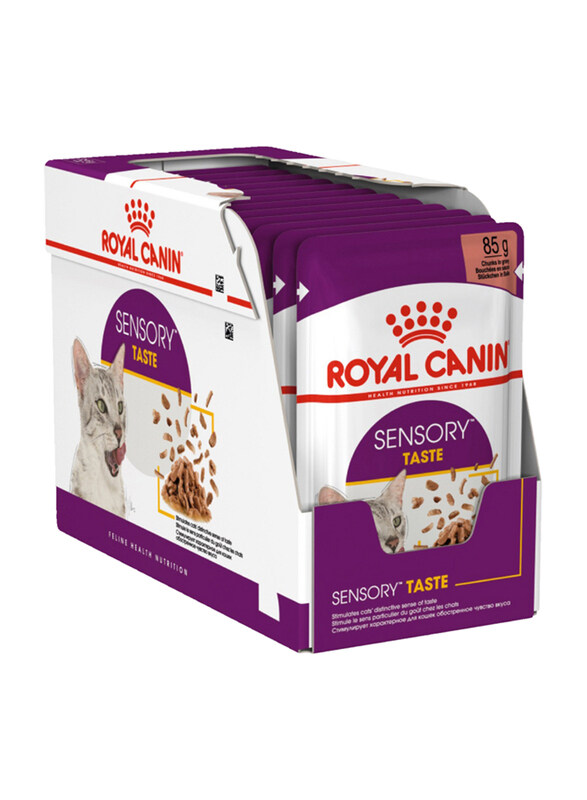 

Royal Canin Sensory Taste Gravy Wet Food for Cats, 12 x 85g