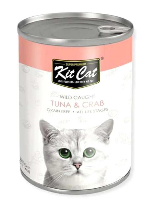 

Kit Cat Tuna & Crab Cats Wet Food, 400g