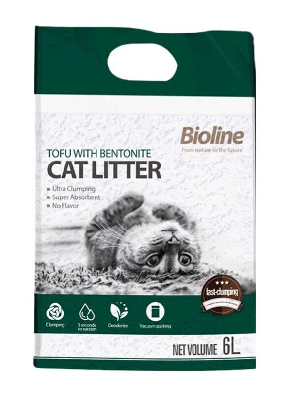 

Bioline Tofu with Bentonite Cat Litter, 6L