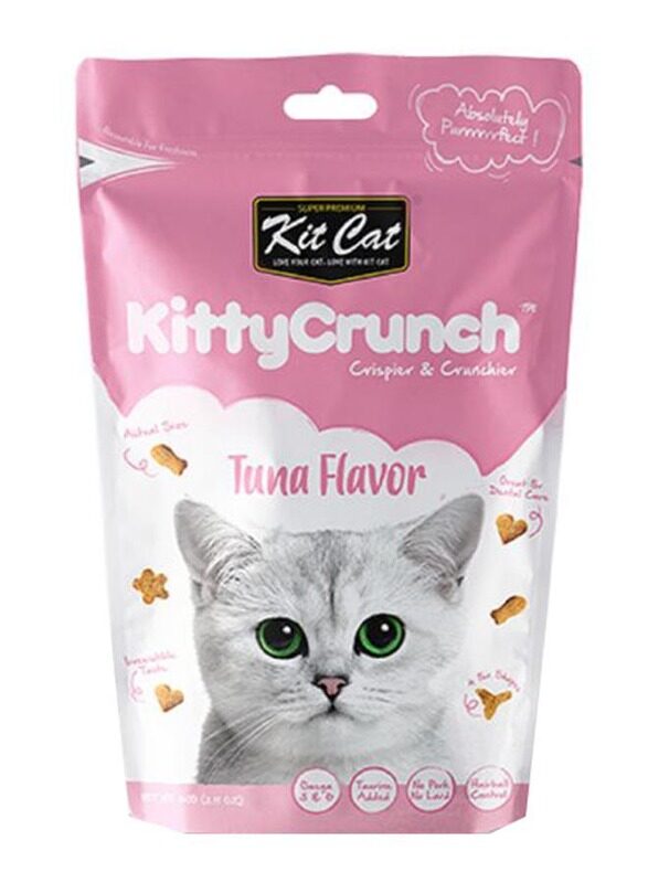 

Kit Cat Tuna Kitty Crunch Cats Dry Food, 60g