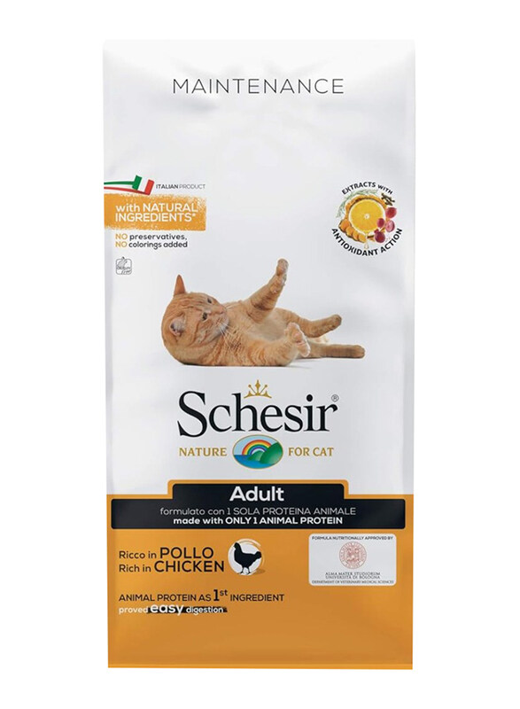 

Schesir Nature Maintenance Chicken Dry Cat Food, 1.5 Kg