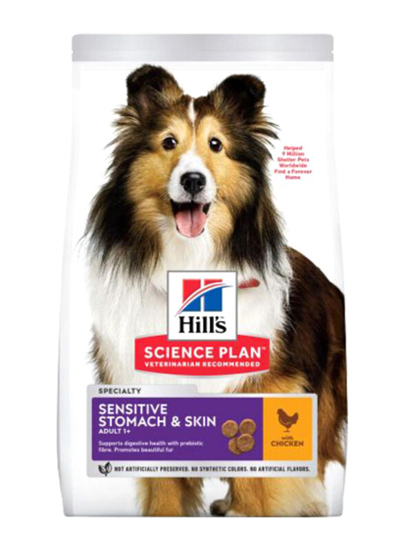 

Hill's Science Plan Sensitive Stomach & Skin Medium with Chicken Dog Dry Food, 2.5 Kg