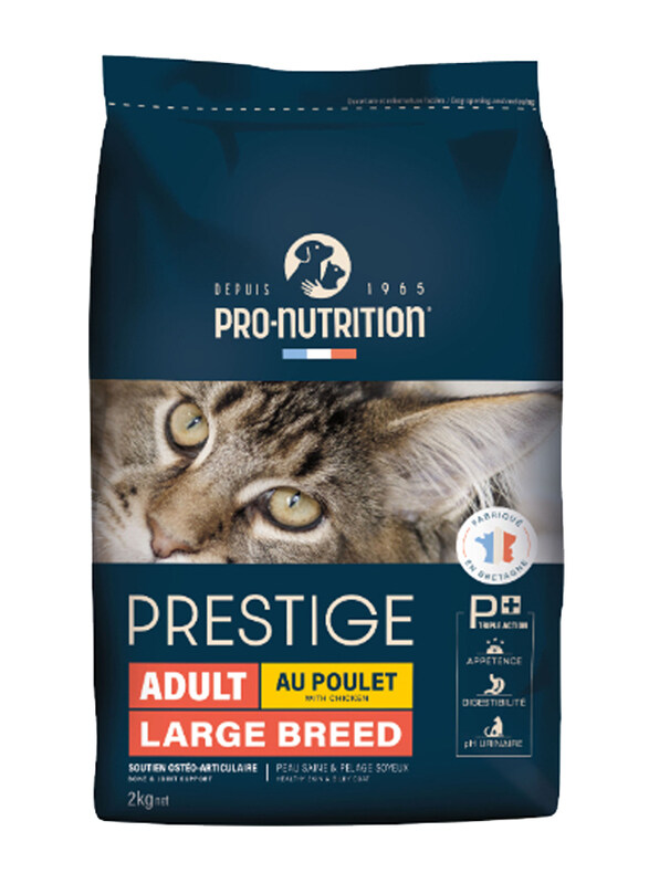 

Pro Nutrition Prestige Adult Large Breed with Chicken Cat Dry Food, 2 Kg