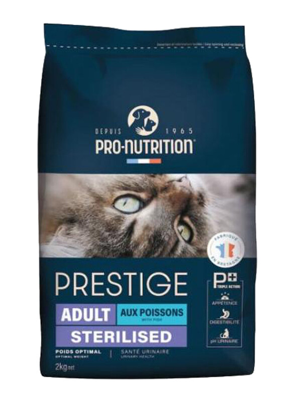 

Pro Nutrition Prestige Sterilised Fish Adult Cat Dry Food, 2 Kg