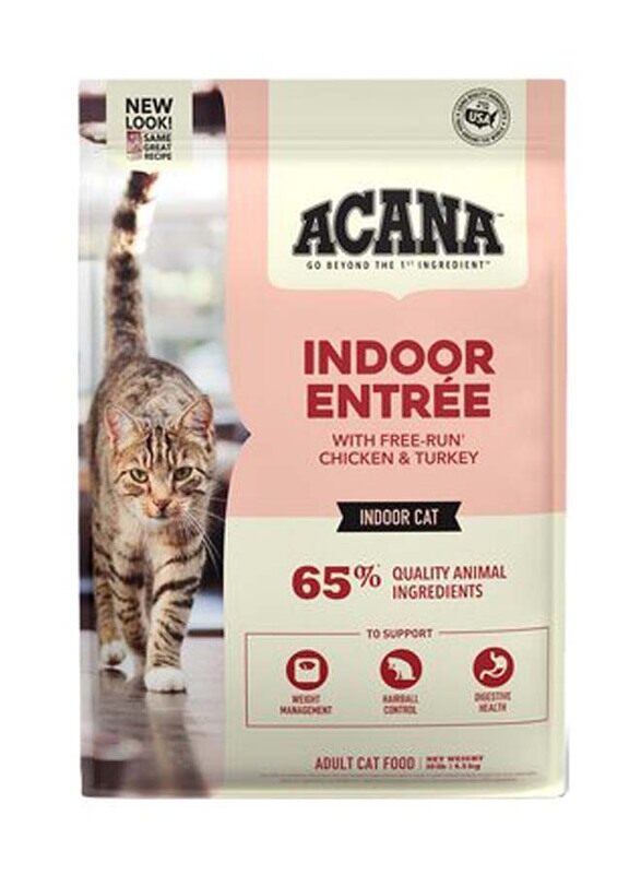 

Acana Indoor Entree Chicken & Turkey Cat Dry Food, 1.8 Kg