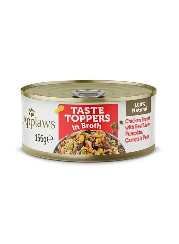 

Applaws Chicken Breast with Beef Liver Pumpkin Dog Wet Food Can, 156g