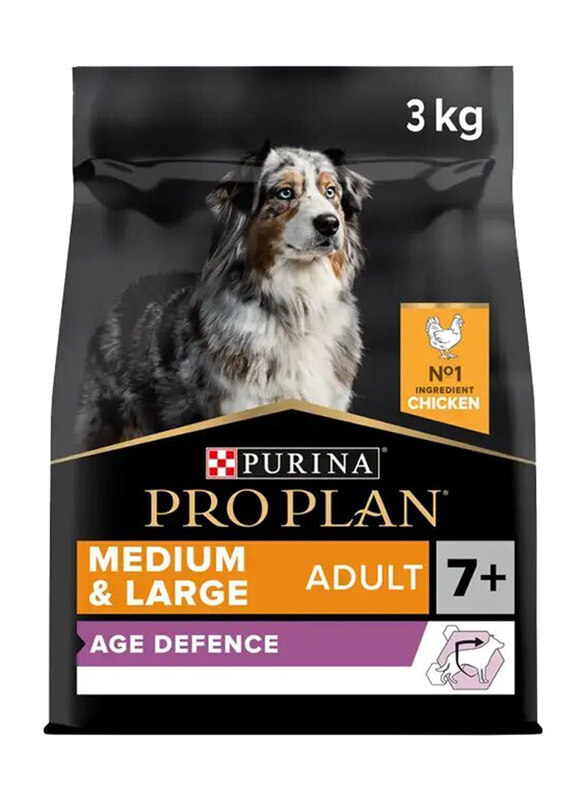 

Purina Pro Plan Defence Senior 7+ Medium & Large Chicken Dog Dry Food, 3 Kg