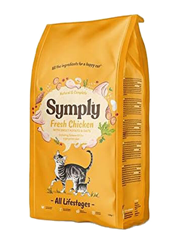 

Symply Fresh Chicken Cat Dry Food, 1.5 Kg