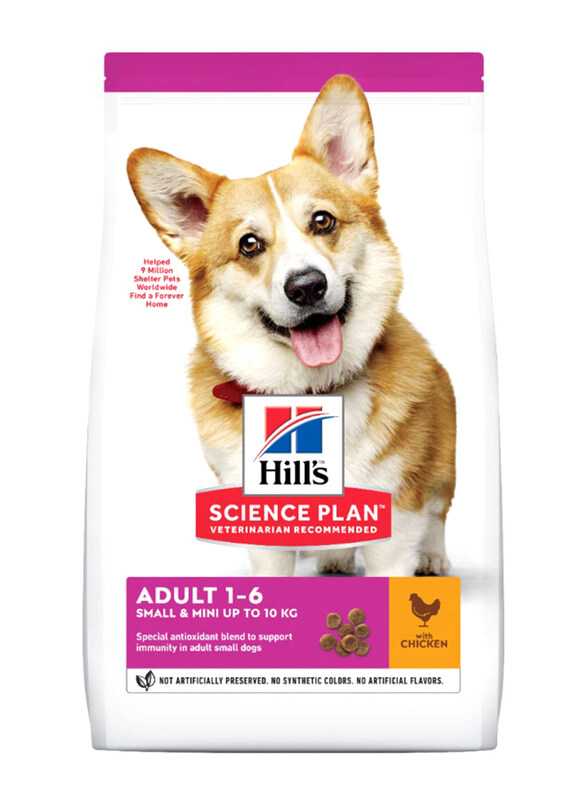 

Hill's Science Plan Small & Mini Adult with Chicken Dog Dry Food, 1.5 Kg