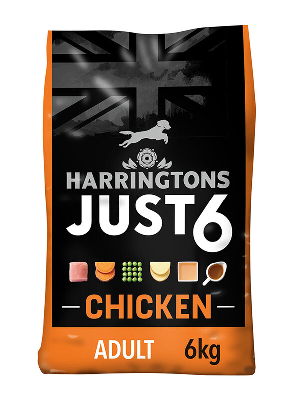 

Harringtons Just 6 Chicken Grain Free Dogs Dry Food, 6 Kg
