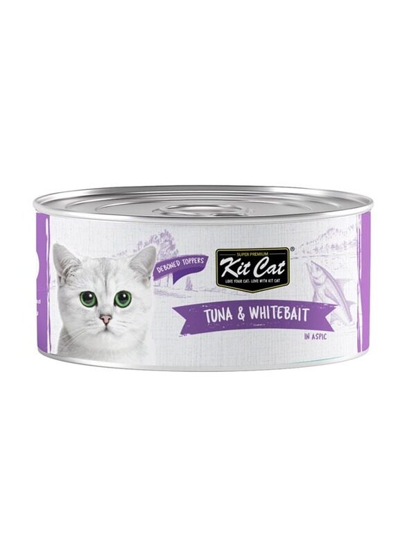 

Kit Cat Tuna & Whitebait Cats Wet Food, 80g
