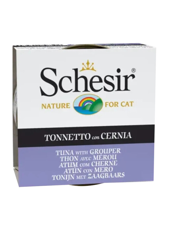 

Schesir Tuna & Grouper Can Wet Cat Food, 85g