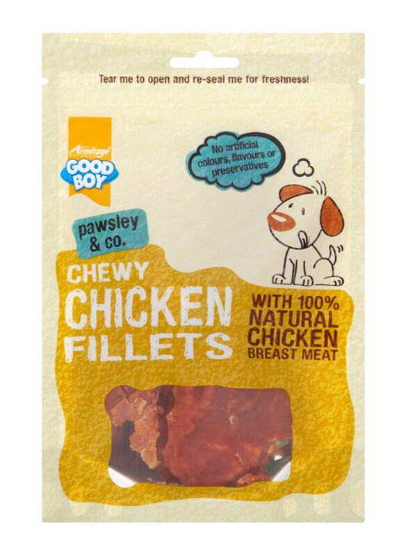 

Armitage Good Boy Chewy Chicken Fillet Dog Dry Food, 80g