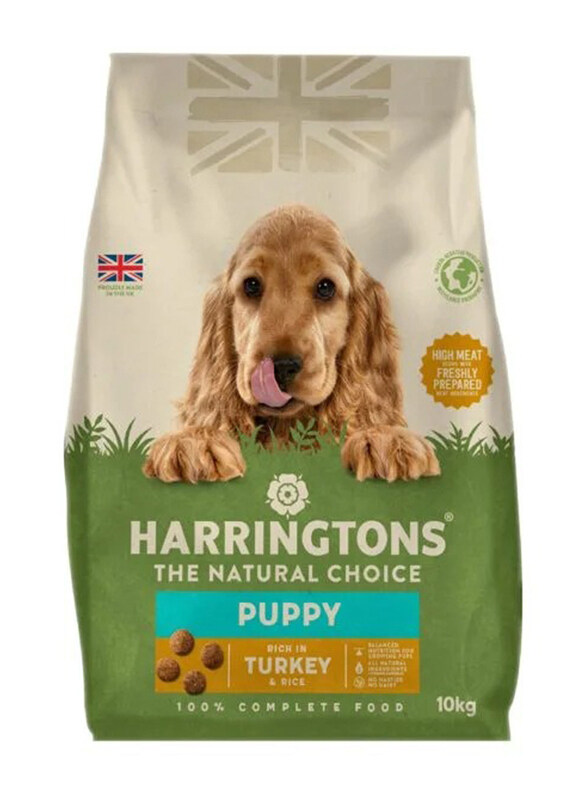 

Harringtons Puppy Complete Turkey & Rice Dogs Dry Food, 10 Kg