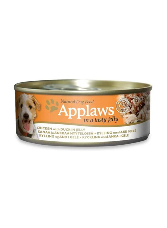 

Applaws Chicken with Duck in Jelly Dog Wet Food Can, 156g