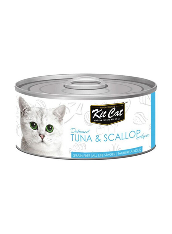 

Kit Cat Tuna & Scallop Cat Wet Food, 80g