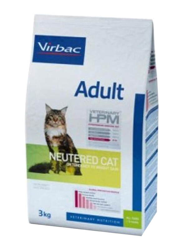 

Virbac HPM Adult Feline Neutered Cat Dry Food, 4 Kg