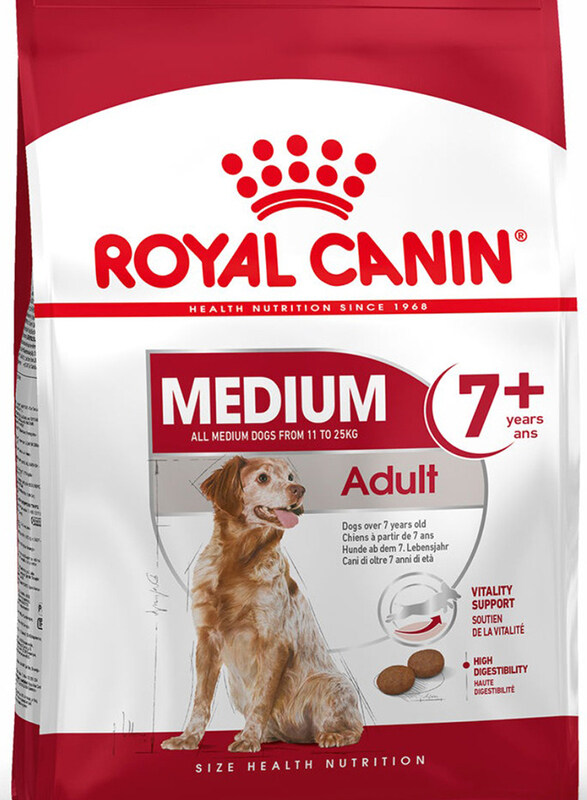 

Royal Canin Size Health Nutrition Medium Size Adult 7+ Dry Dog Food, 10 Kg