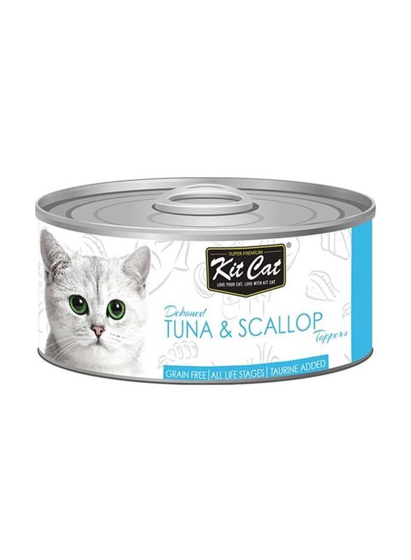 

Kit Cat Tuna & Scallop Cats Wet Food, 80g