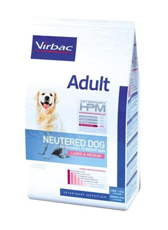 

Virbac HPM Adult Neutered Large & Medium Dog Dry Food, 12 KG