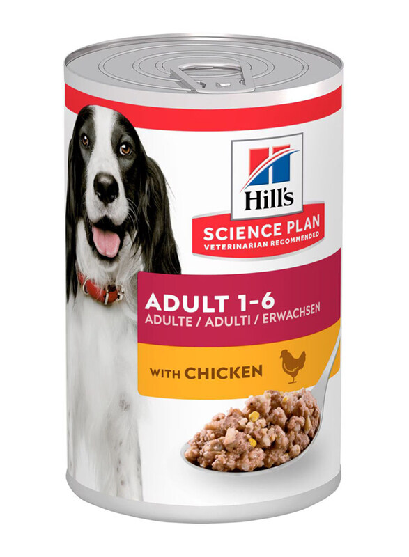 

Hill's Science Plan Chicken Dog Wet Food Can, 12 x 370g