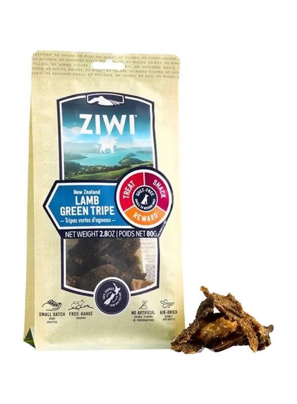 

Ziwi Peak Green Tripe Treat Lamb Dog Dry Food, 80g
