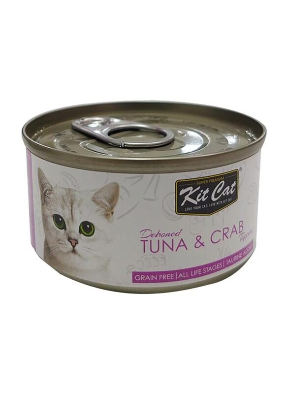 

Kit Cat Tuna & Crab Cats Wet Food, 80g