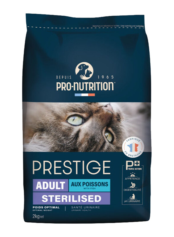 

Pro Nutrition Prestige Sterilised Fish Adult Cat Dry Food, 10 Kg