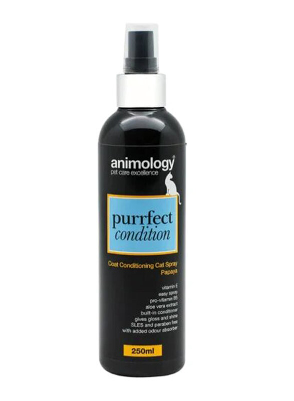 

Animology Purrfect Condition Papaya Coat Spray, 250ml