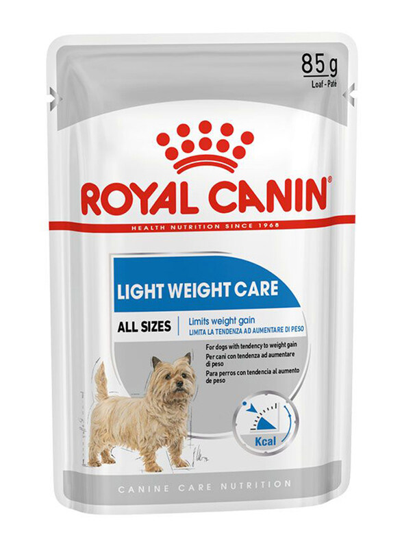 

Royal Canin Canine Care Nutrition Light Weight Care Wet Dog Food, 85g