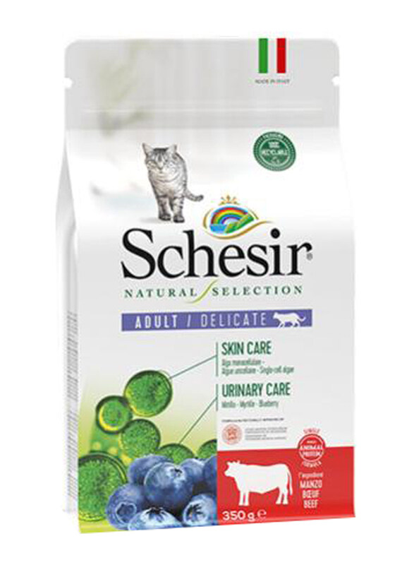 

Schesir Natural Selection Delicate Beef Dry Cat Food, 350g