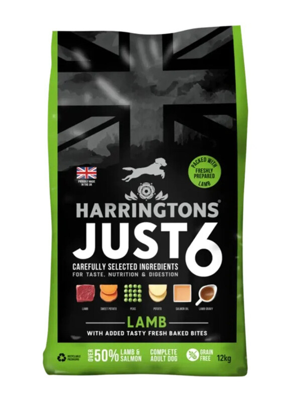 

Harringtons Just 6 Lamb Grain Free Dogs Dry Food, 12 Kg