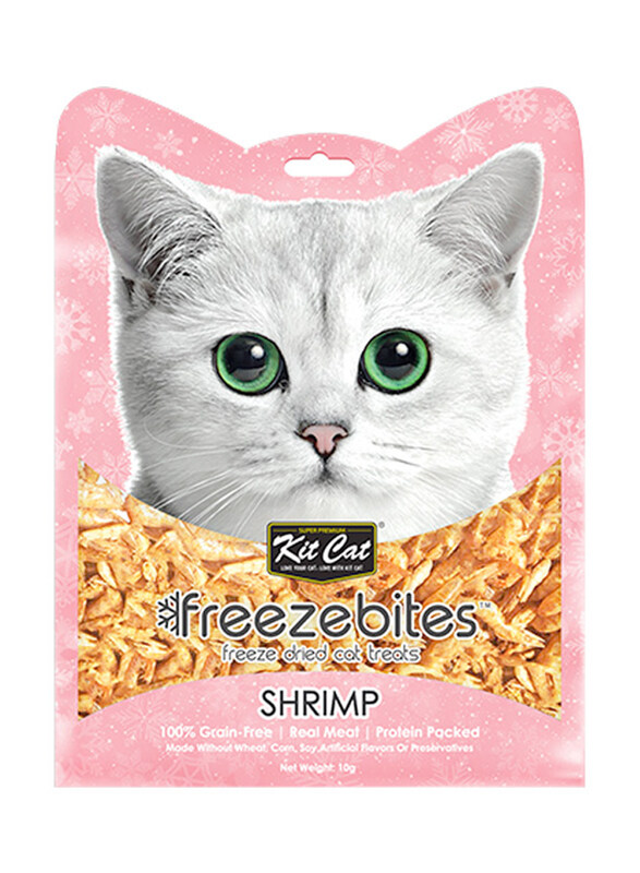 

Kit Cat Freezebites Treats Dry Cat Food with Shrimp, 10g