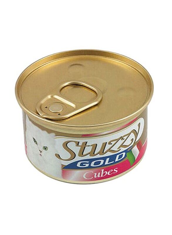 

Stuzzy Cat Gold Cubes Wet Food Can, 85g