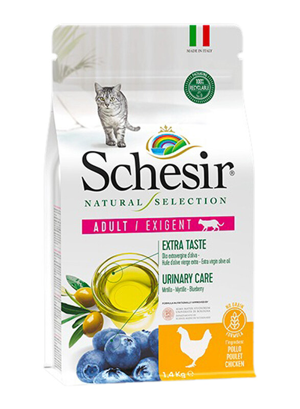 

Schesir Natural Selection Exigent Chicken Dry Cat Food, 1.4 Kg