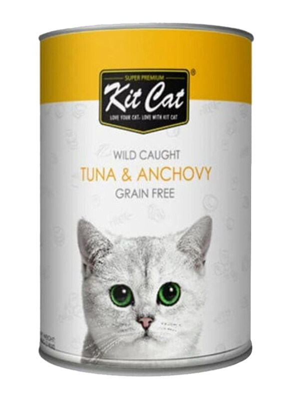 

Kit Cat Tuna & Anchovy Cat Wet Food, 400g