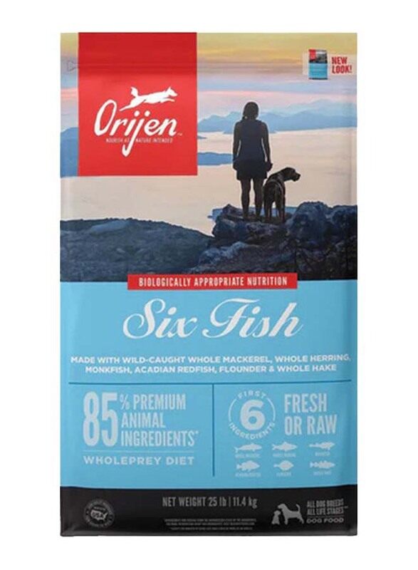 

Orijen Six Fish Dog Dry Food, 11.4 Kg