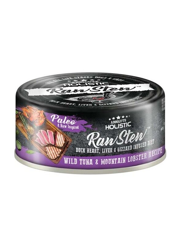 

Absolute Holistic Raw Stew Tuna & Mountain Lobster Dog Wet Food, 80g