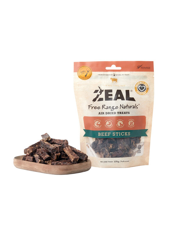 

Zeal Dog Beef Sticks, 125g