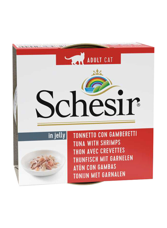 

Schesir Tuna & Shrimp Can Wet Cat Food, 85g