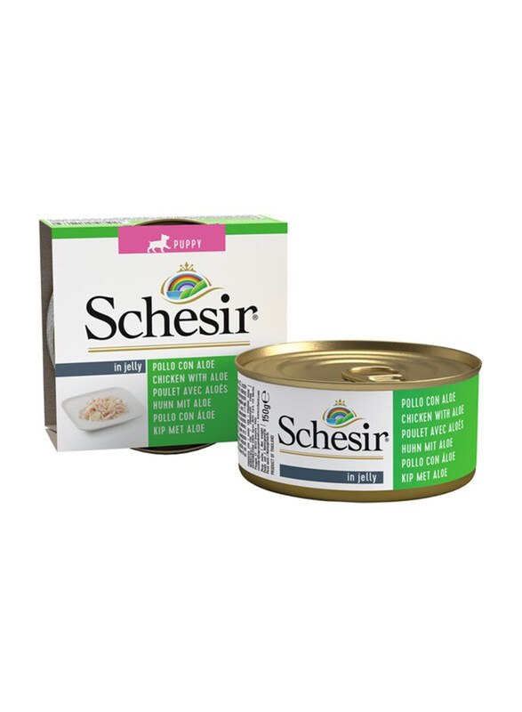 

Schesir Chicken & Aloe Can Wet Puppy Food, 150g